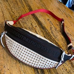 Louboutin Fanny pack cross body bag